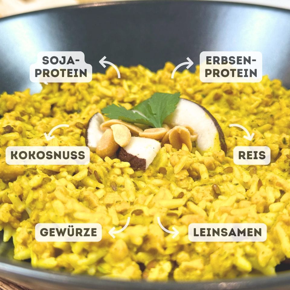Pasto di prova gratuito: curry proteico