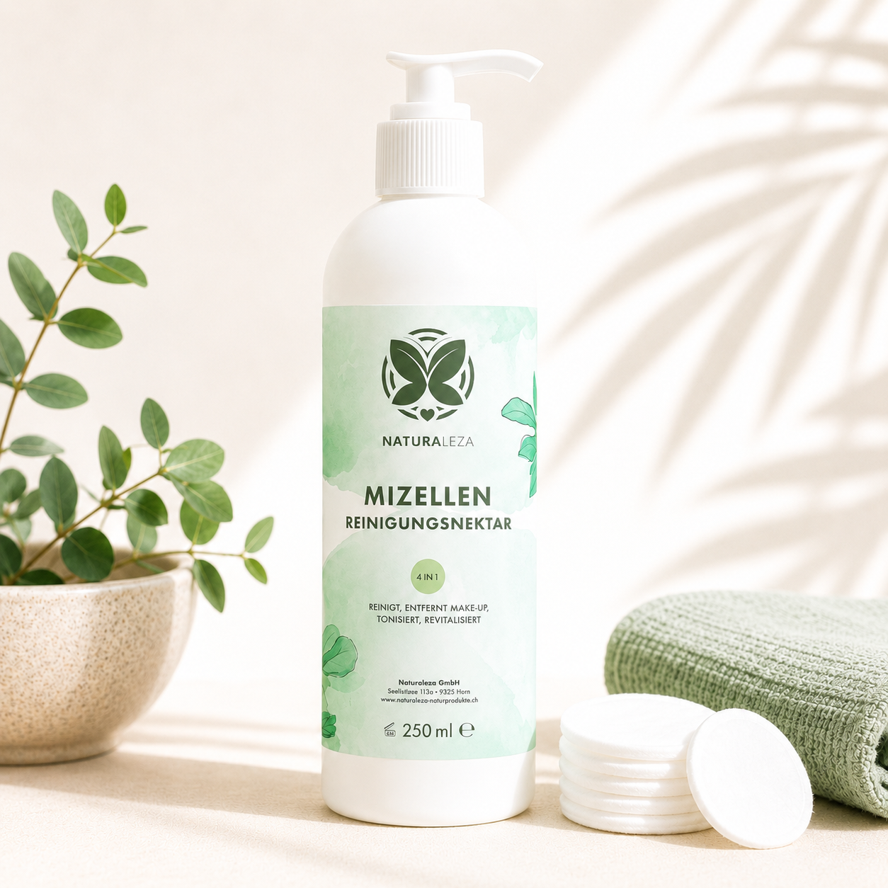 4-in-1 Mizellen Reinigungsnektar 250ml
