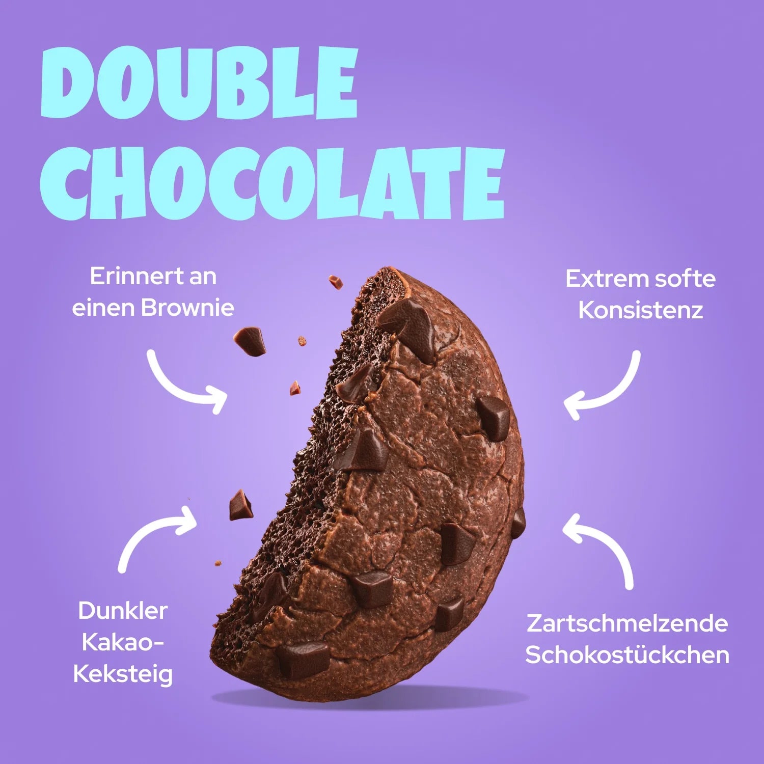 Cookies Double Chocolate (low sugar)