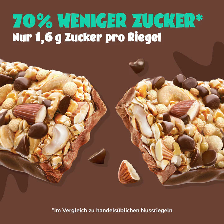 Dark & Salty low sugar Nut Bar