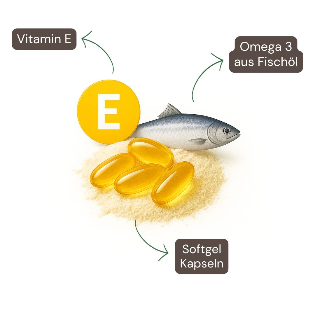 Omega 3 in Softgel Kapseln Naturaleza