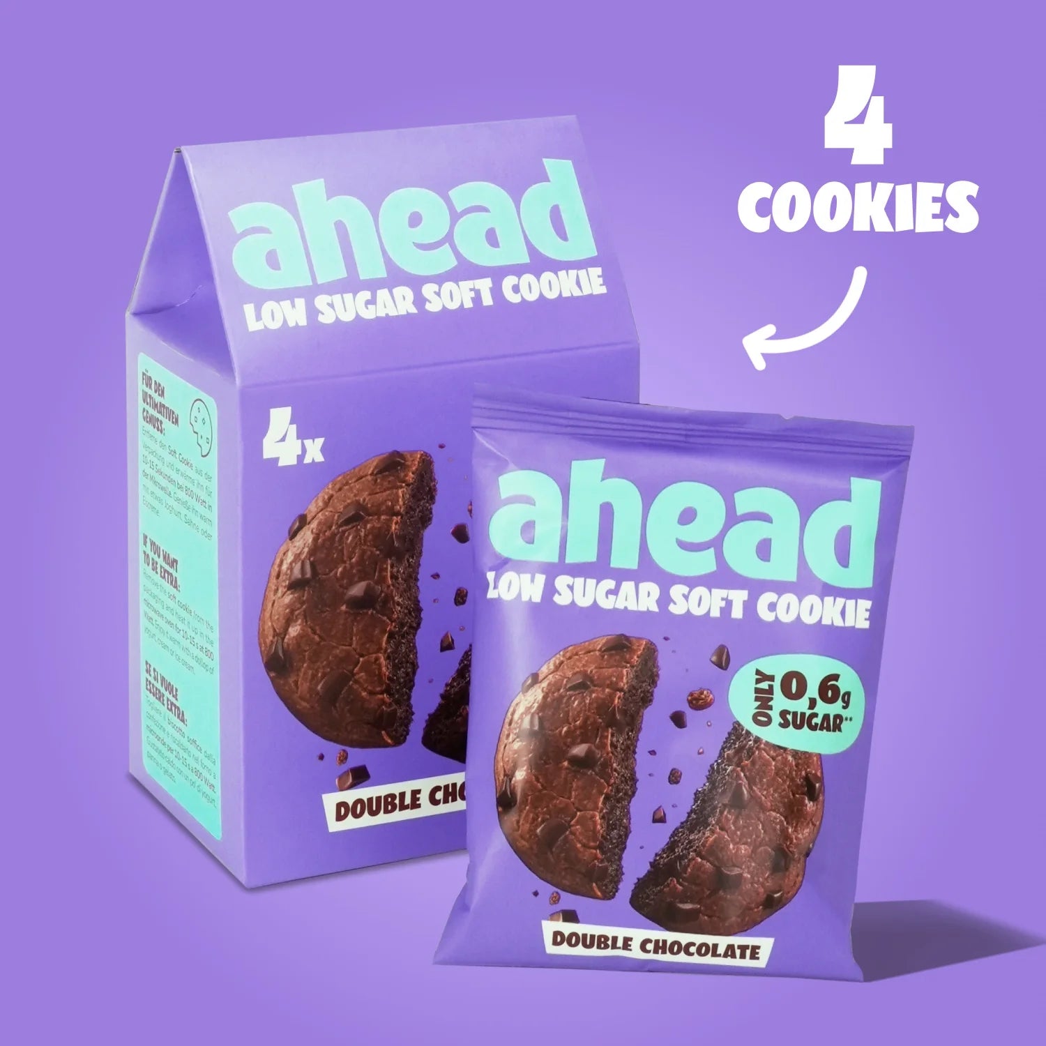 Cookies Double Chocolate (low sugar)