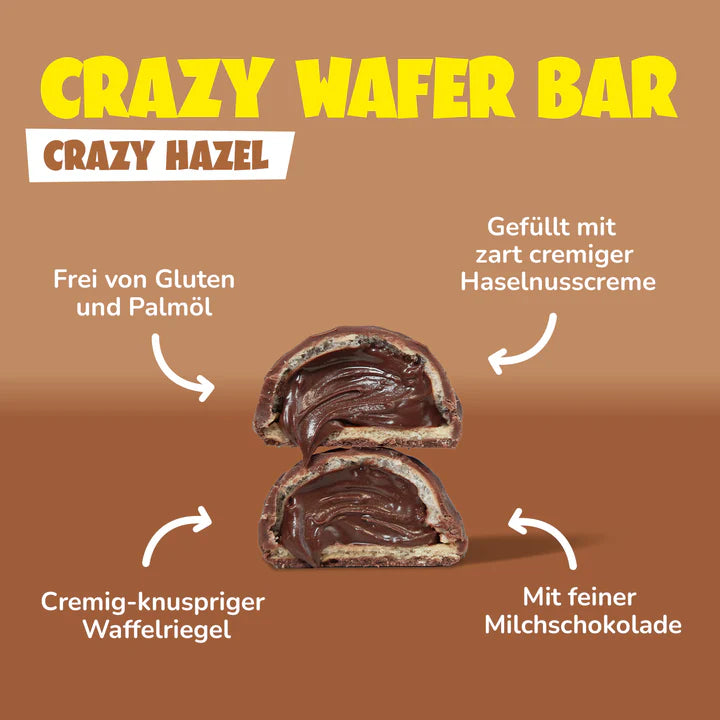 Crazy Hazel Wafer Bar