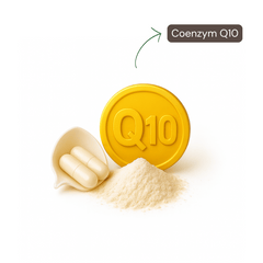Inhaltsstoffe und Nährwerte der Coenzym Q10 Kapseln von Naturaleza