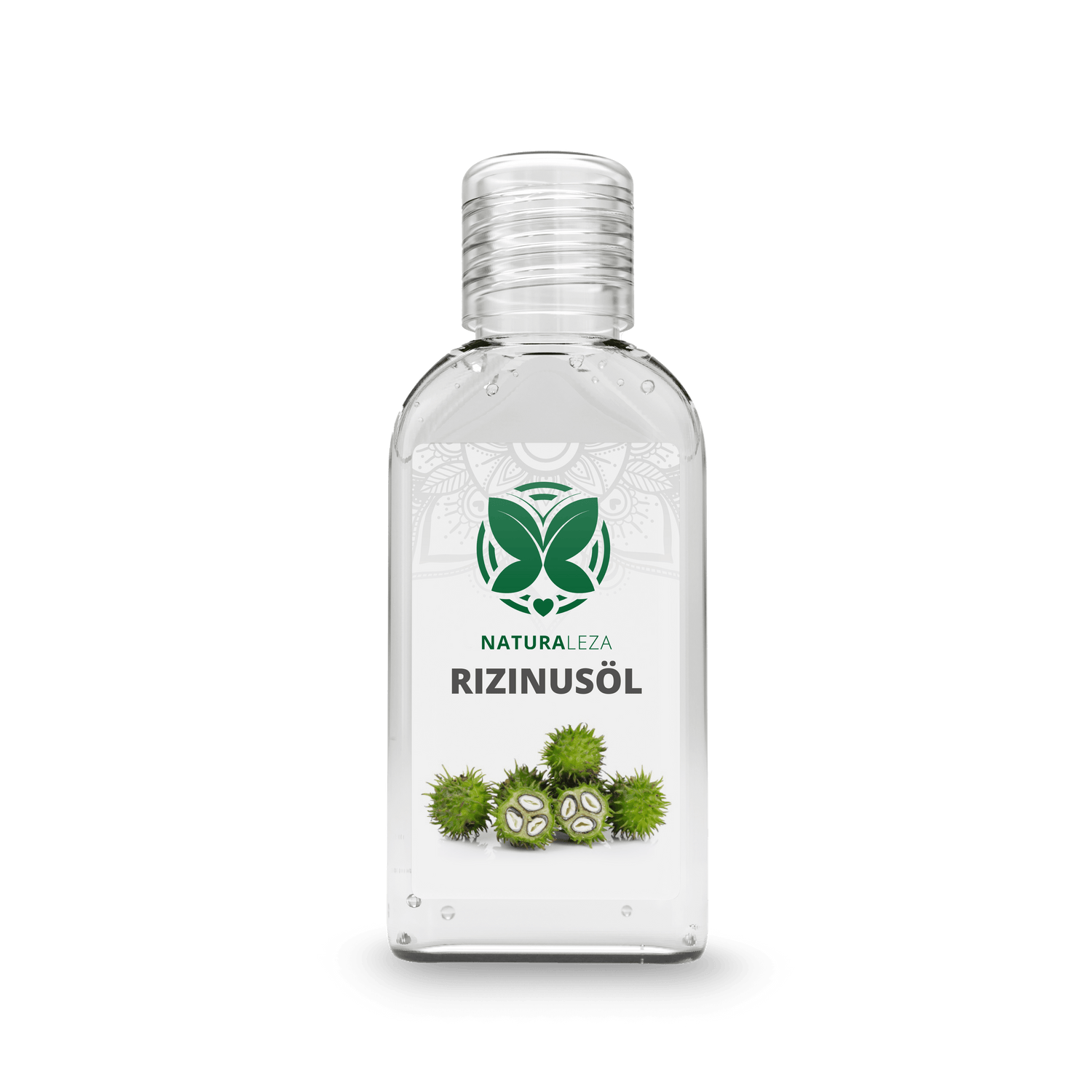 100 % reines, kaltgepresstes Rizinusöl – ideal für Haut, Haare & Wimpernpflege